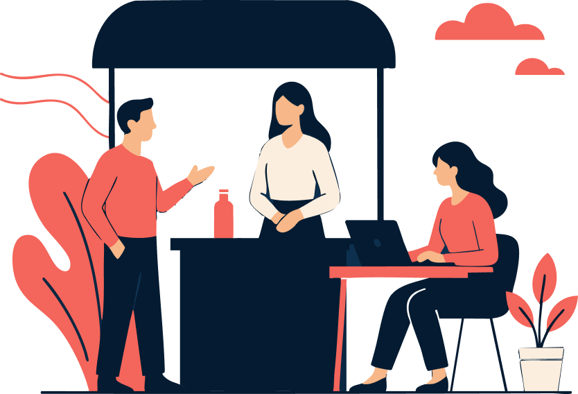 persone che lavorano